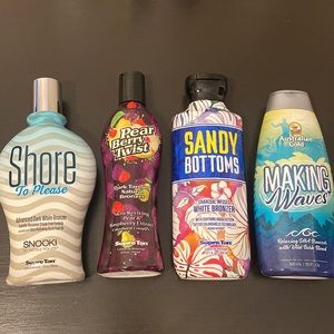 Tanning Lotion Bottles